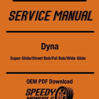 2010 Harley Dyna Service Repair Manual PDF